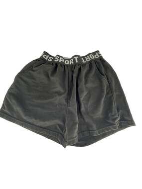 C-Mode Black Sport Athletic Logo Shorts Women's Size Small